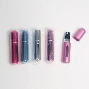 travel refillable perfume accessories atomizer bottle portable 5 ml 5 pack